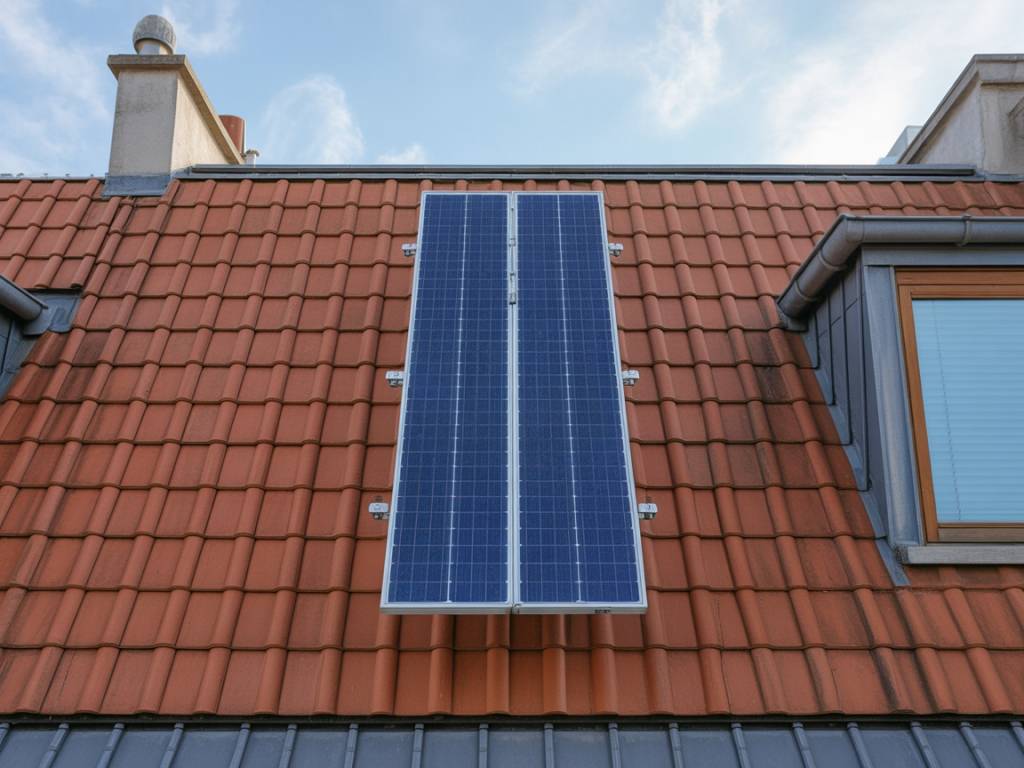 Panneau photovoltaique vertical : une alternative pour les façades et balcons